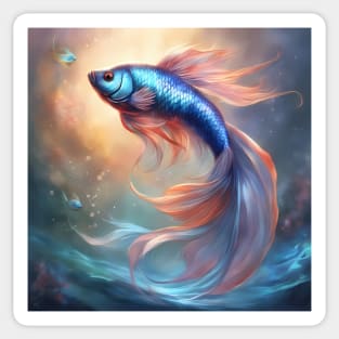 Battle Royale Betta Sticker